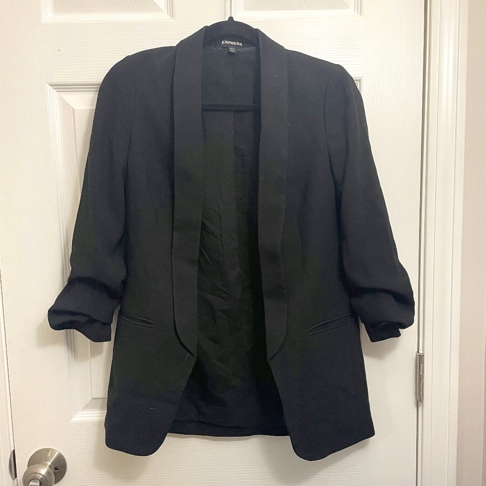 Black Express Boyfriend Blazer